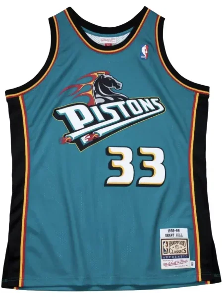 Vestă Mitchell & Ness din jerseu albastru