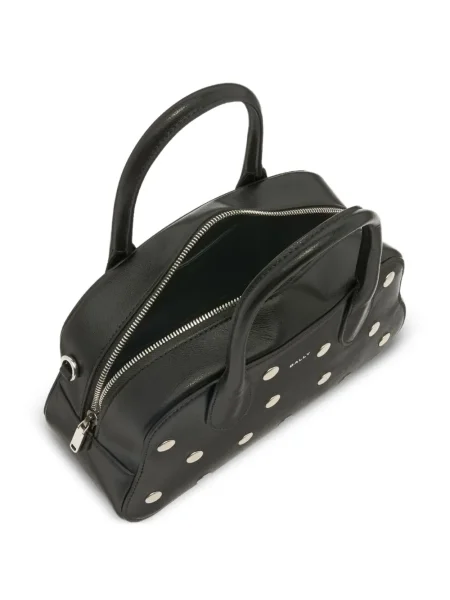 Geanta de piele Bally din piele negru