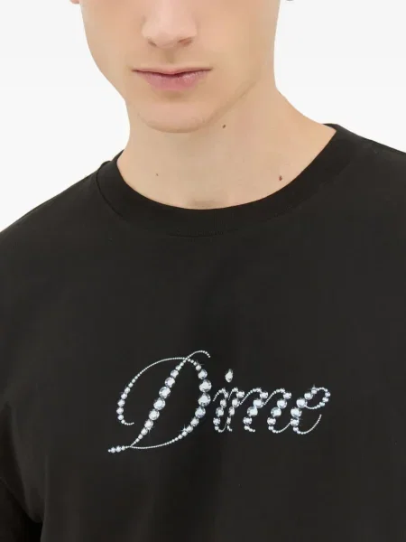 Tricou Dime cu decolteu rotund negru