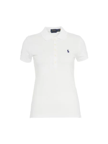 Polo Ralph Lauren polo z kołnierzykiem biały