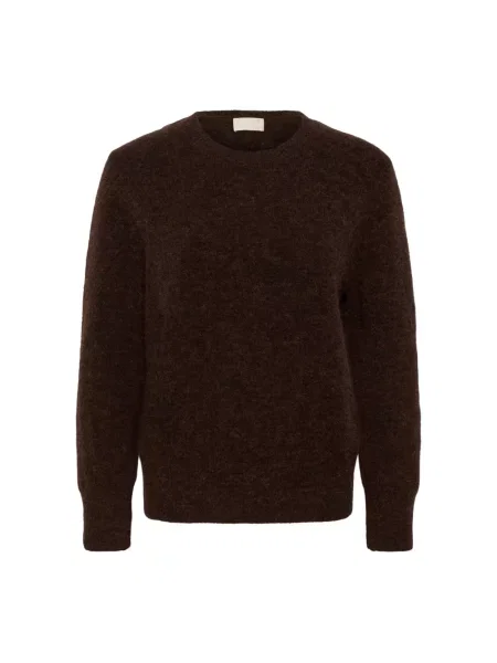 Dzianinowy sweter Soaked In Luxury brązowy