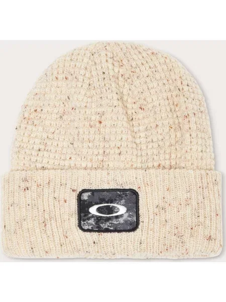 Czapka Oakley Ellipse Patch Waffle Kremowy biały