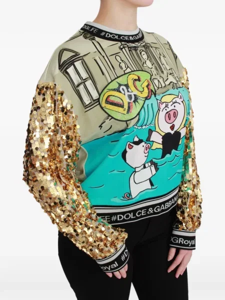 Pulover Dolce & Gabbana cu paiete