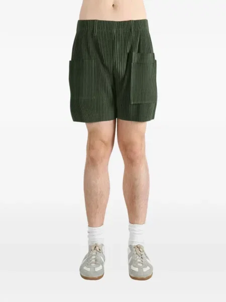Bermude Homme Plisse Issey Miyake verde