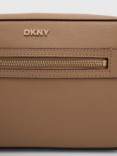 DKNY bőr táska bézs