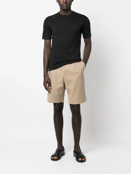 Marškinėliai John Smedley juoda