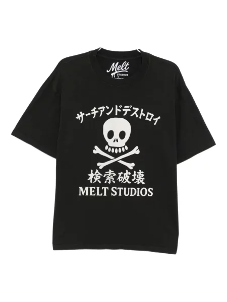 Tricou Melt cu imagine albastru