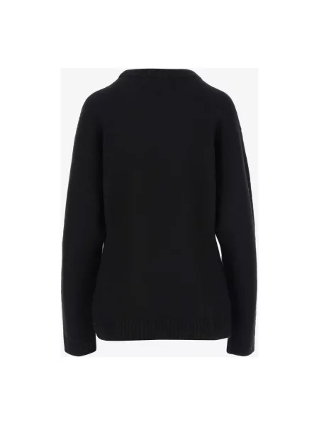 Sweter Jil Sander wełniany czarny