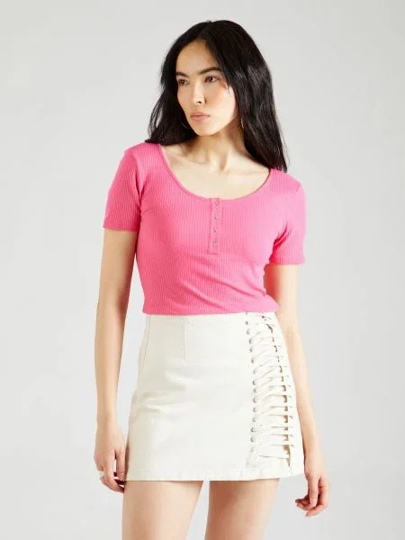 PIECES Tricou Kitte roz