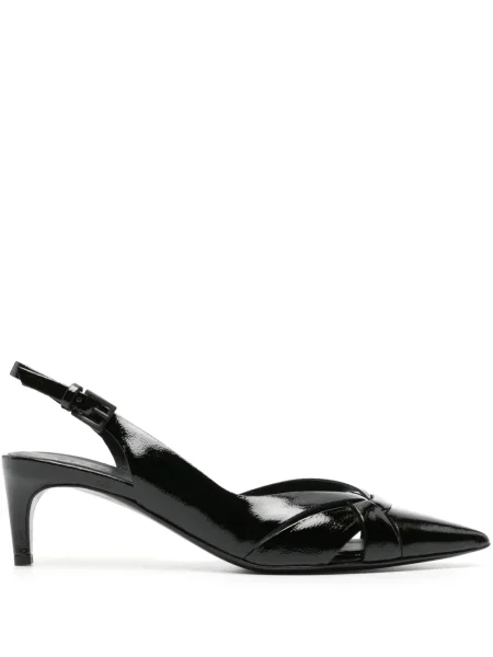 Sandale Del Carlo din piele slingback negru