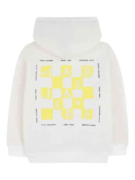 Bluza z kapturem dziecięca Marc Jacobs biała
