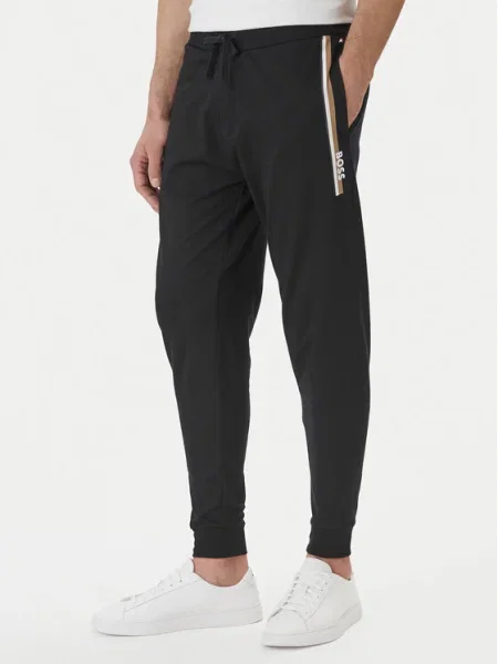 BOSS Pantaloni trening Authentic negru
