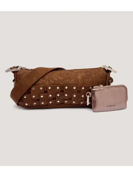 Geanta crossbody Desigual maro