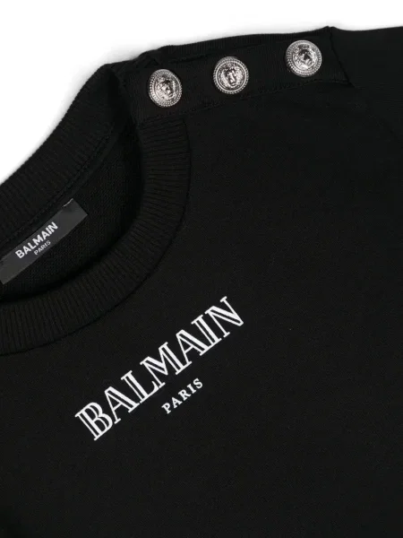 Bluza dziecięca Balmain czarna