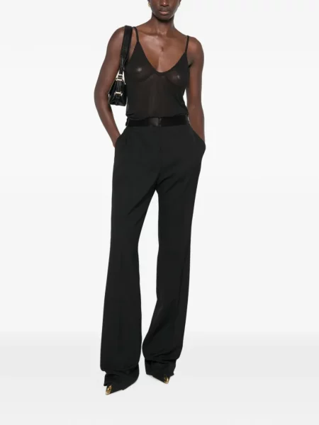 Top Tom Ford de mătase negru
