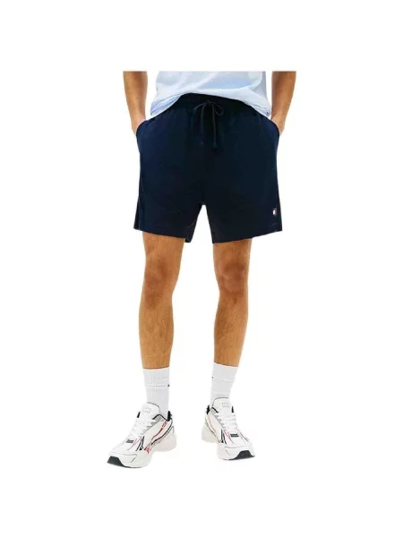 Pantaloni Tommy Hilfiger albastru