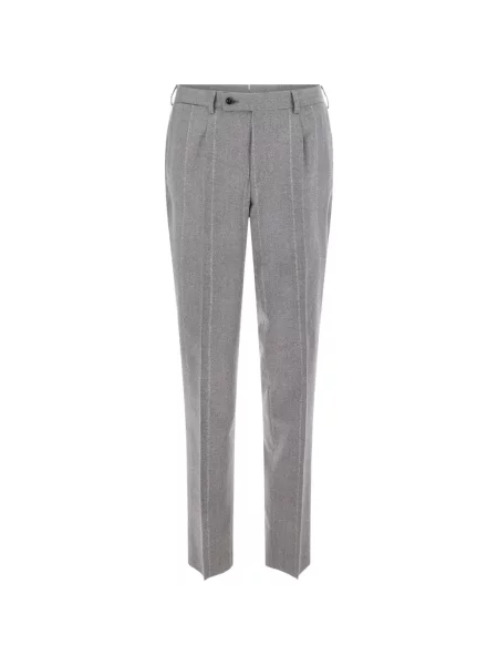 Pantaloni Gabriele Pasini de lână gri