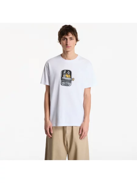 T-shirt Horsefeathers Canned T-Shirt White XXL λευκό