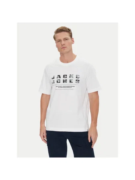 T-Shirt Jack&Jones λευκό