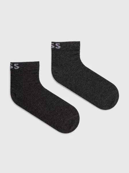 Чорапи BOSS 2 броя сиво