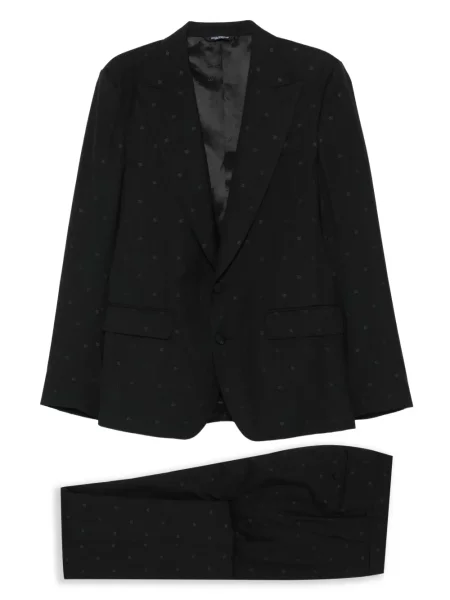 Costum Dolce & Gabbana cu dungi de costum negru
