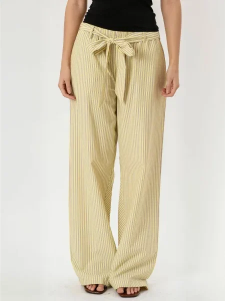 ITS MAY Pantaloni Francesca' galben