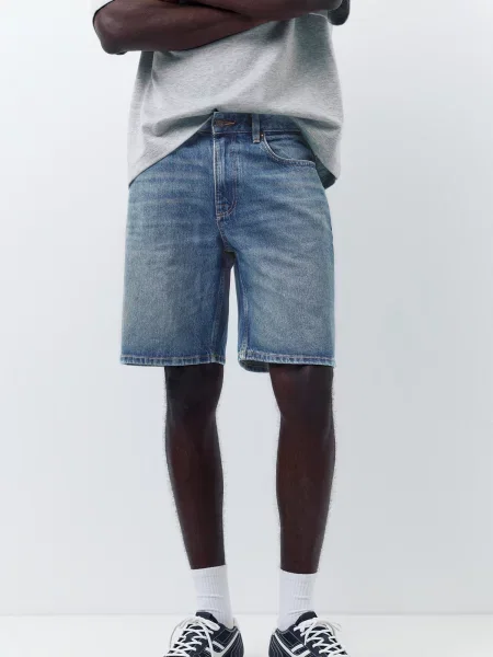 Pull&Bear Jeans denim albastru