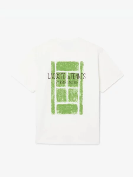 Футболка Lacoste біла