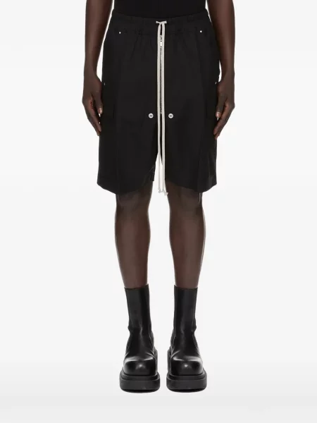 Pantaloni scurți Rick Owens negru