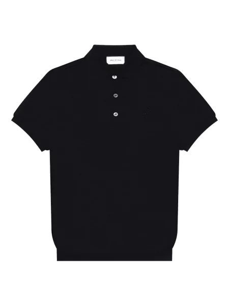 Polo Place Of ëlms cu broderie negru