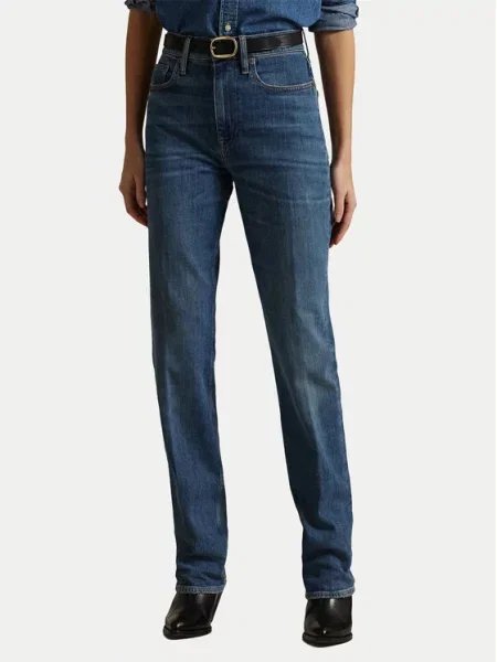 Polo Ralph Lauren Jeansy Granatowy Straight Fit