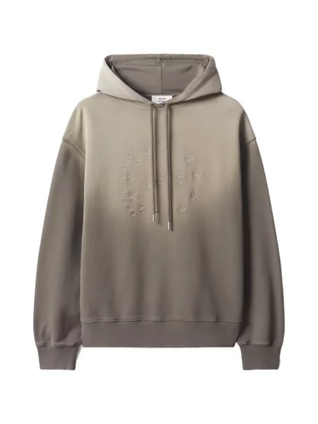 Hanorac cu glugă Maison Kitsune cu autograf verde