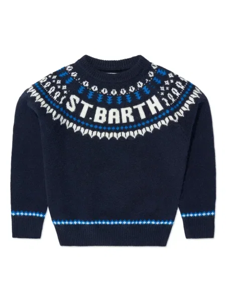 Sweter dziecięcy Mc2 Saint Barth niebieski