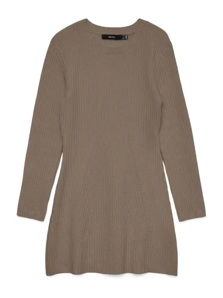 VERO MODA Rochie tricotat VMJOSANNA mokka maro