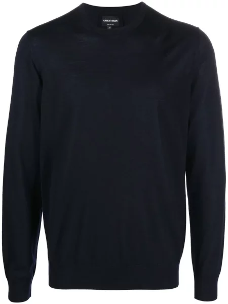 Pulover Giorgio Armani albastru
