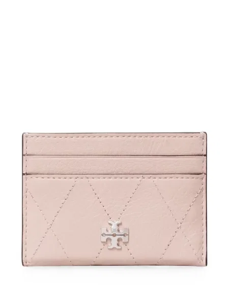 Matlasat portofel Tory Burch roz