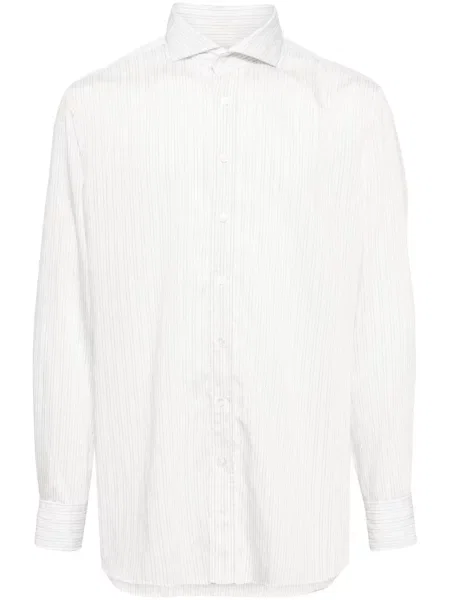 Риза Lardini бяло