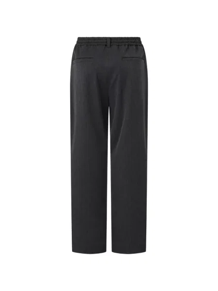 Pantaloni Tomboy cu cordon gri