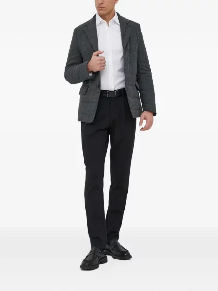 Lung cămașă Michael Kors cu broderie alb