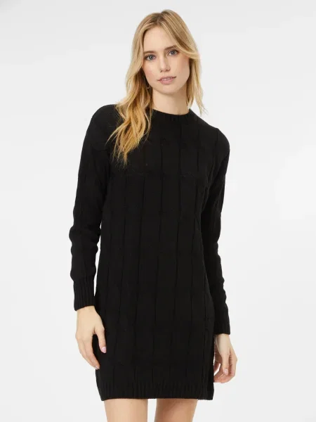 Trendyol Rochie tricotat negru