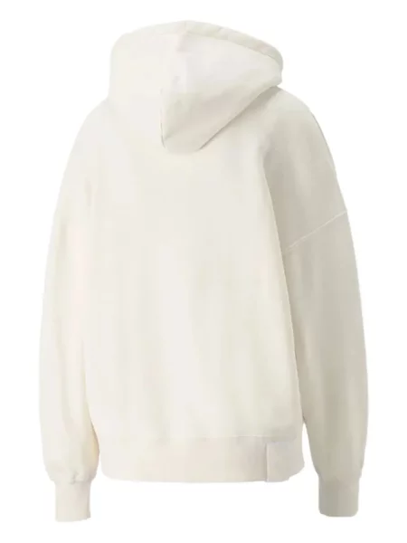 Hanorac cu glugă Puma alb