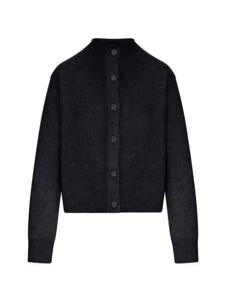 Cardigan Lisa Yang tricotate negru