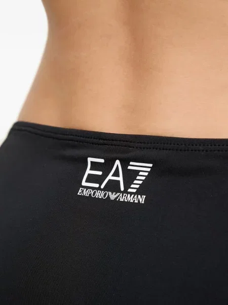 Bikini Ea7 Emporio Armani cu imagine negru