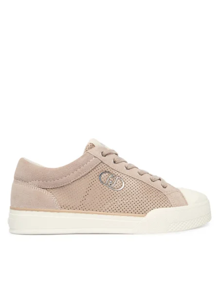 Liu Jo Sneakersy Benson 01 béžová