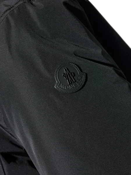 Пухено яке Moncler черно