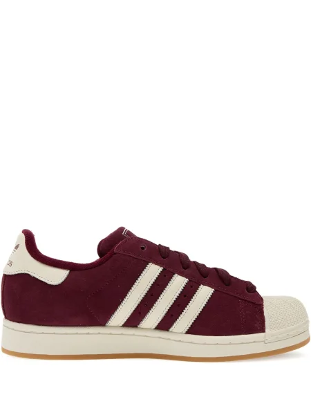 Sneakerși Adidas Campus din piele de căprioară cu dungi violet