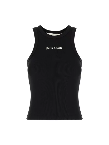 Podkoszulka Palm Angels klasyczna z autografem czarna