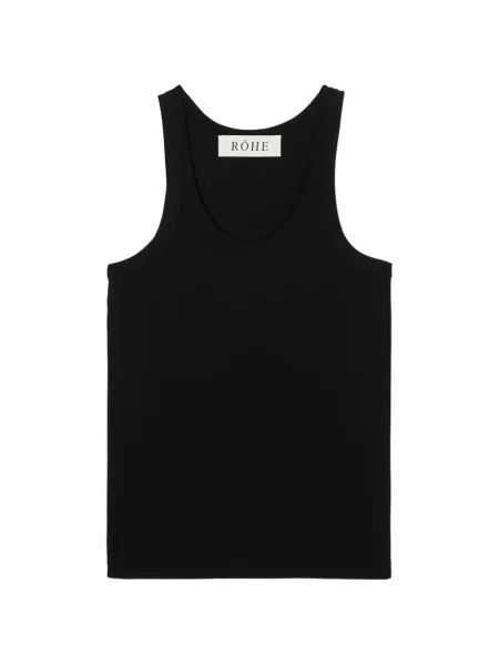 Top Róhe de lână negru
