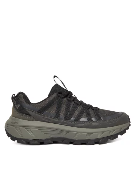 Turistiniai batai Jack Wolfskin Wild Hike Texapore Low M juoda