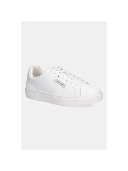 Sneakersy Trussardi skórzane białe